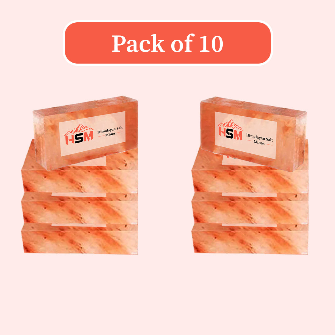 Wholesale Himalayan Salt Bricks Pack of 10 Salt Brick Wall