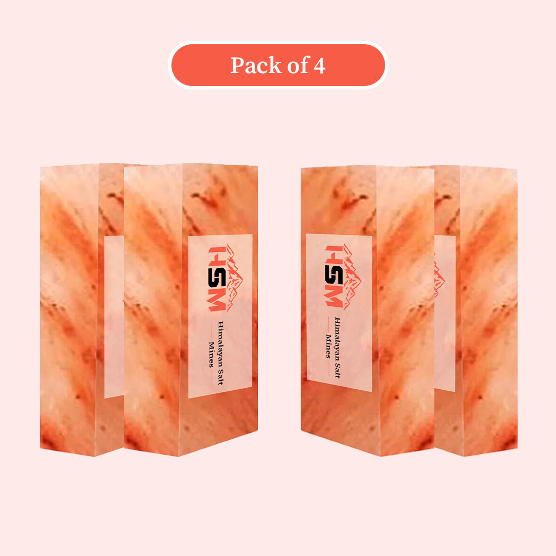 Wholesale Pink Salt Bricks Pack of 4 Best for Salt Cave and Salt Wall