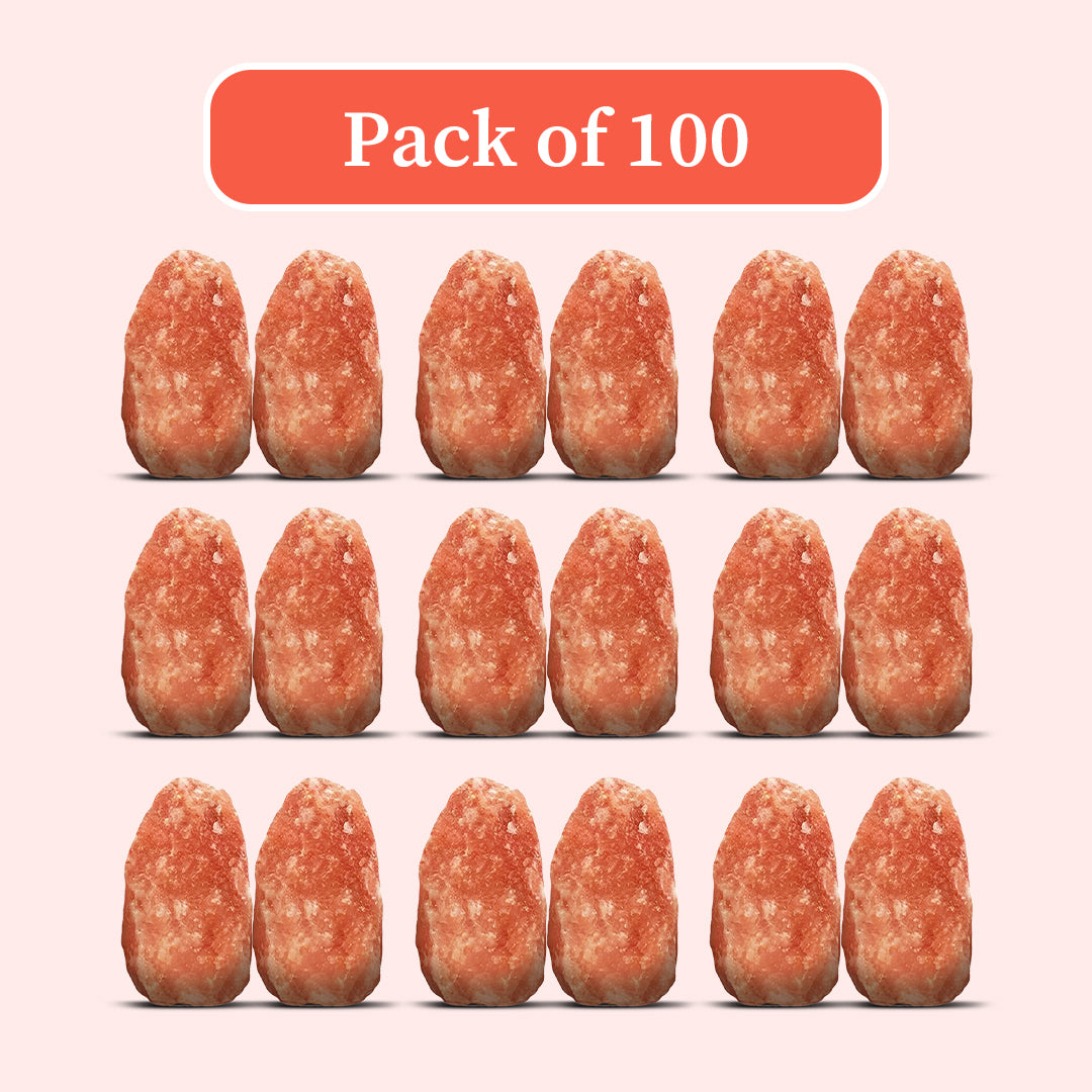 Wholesale bulk Himalayan pink salt boulders, pack of 100