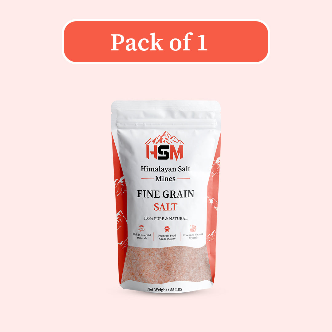 Himalayan Pink Fine Grain Floor Salt  - for Salt Cave Flooring (55 lbs)