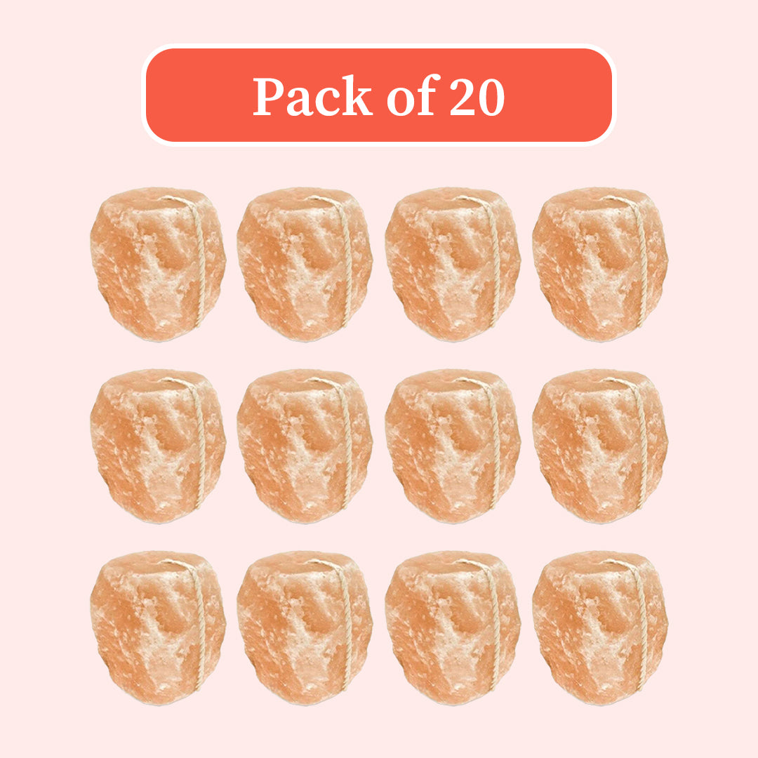 Himalayan salt licking blocks for animals, pack of 20