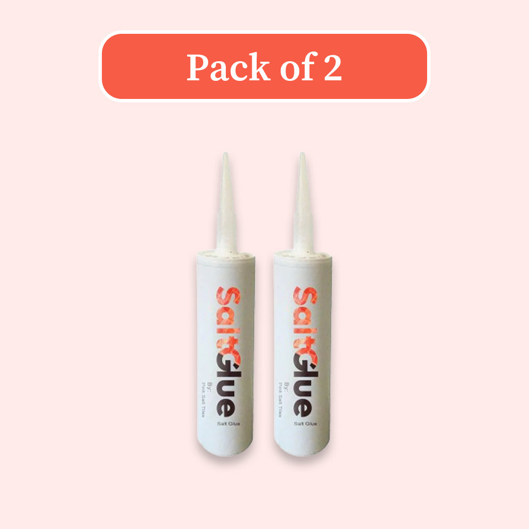 High-strength Himalayan salt adhesive, pack of 2