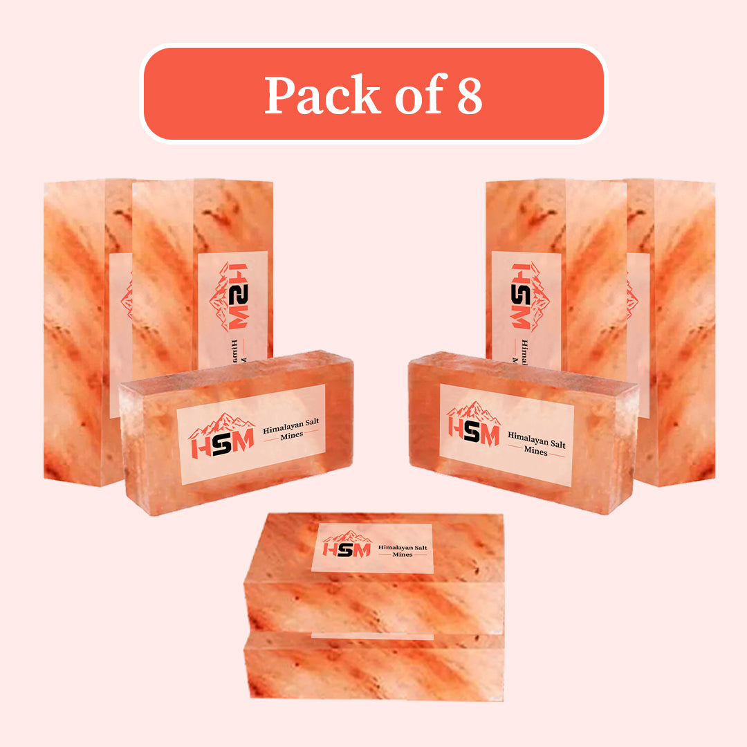 Wholesale Himalayan Salt Bricks Pack of 8 - Salt Bricks Wall
