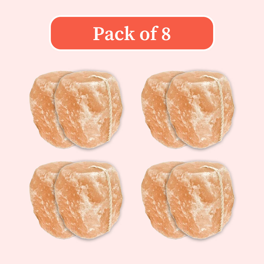 Himalayan animal salt lick blocks for cattle, pack of 8